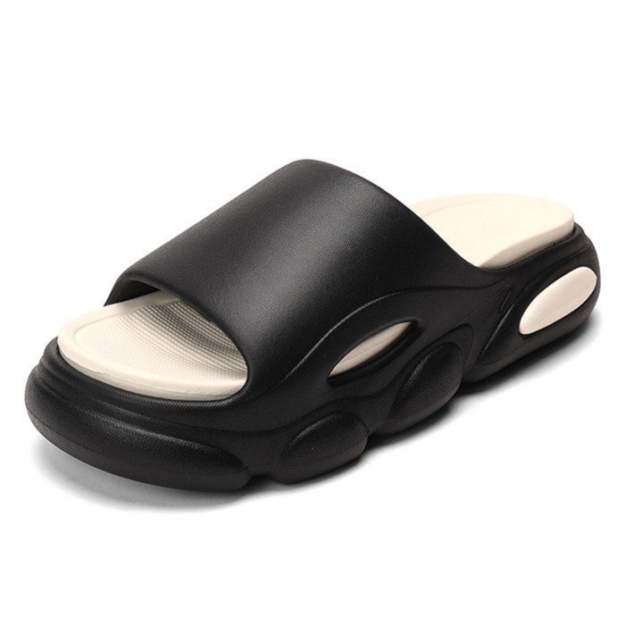 퓨어플립 발편한 푹신한 쿠션 족저근막 슬리퍼 대표 이미지 - 족저근막염 신발 추천