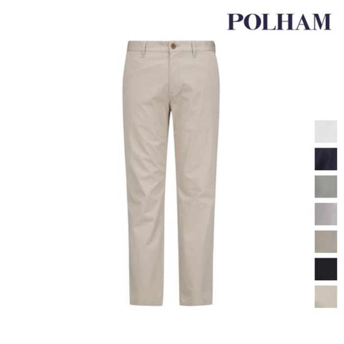 [폴햄] 남성 라이트웨이트 코픈스판 슬림 치노 팬츠_PHB2PP1012 대표 이미지 - 치노팬츠 추천