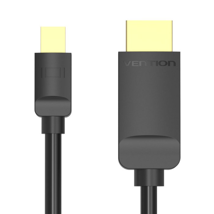 벤션 무산소 Mini DP to HDMI 케이블, 1개, 2m 대표 이미지 - DP to HDMI 케이블 추천