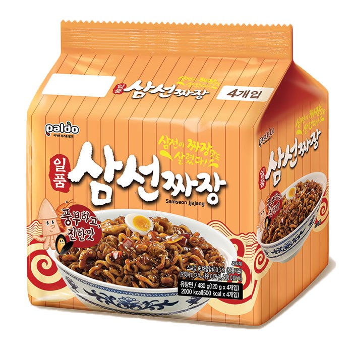 팔도일품 삼선짜장, 120g, 12개 대표 이미지 - 간짜장 추천