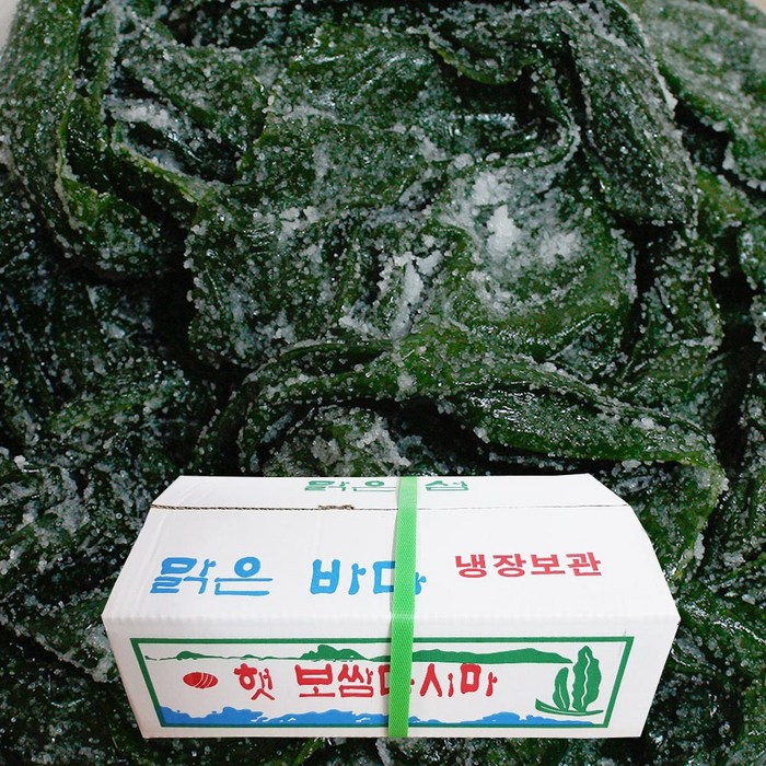 울돌목 완도산 염장 쌈다시마 4kg 한박스 해조류 무배
