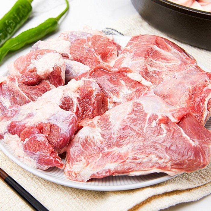 고고축산 국내산 돼지고기 뽈살 1kg, 1팩 대표 이미지 - 갈매기살 추천