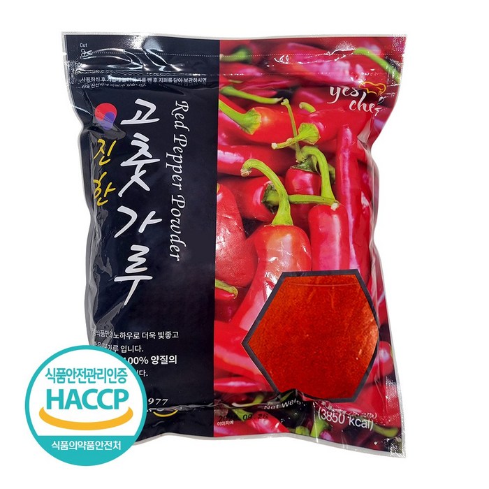 22년 청정식품 HACCP 국산 태양초 햇 고춧가루 1kg, 1개 대표 이미지 - 고추기름 추천