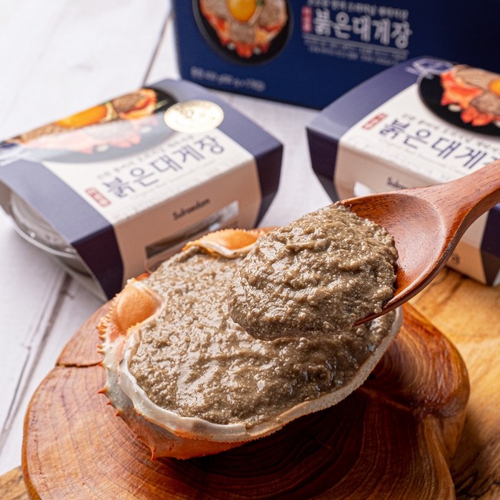 설래담 설래담 더진한 붉은대게장 80g*5개입 400g 대게딱지장 대표 이미지 - 대게딱지장 추천