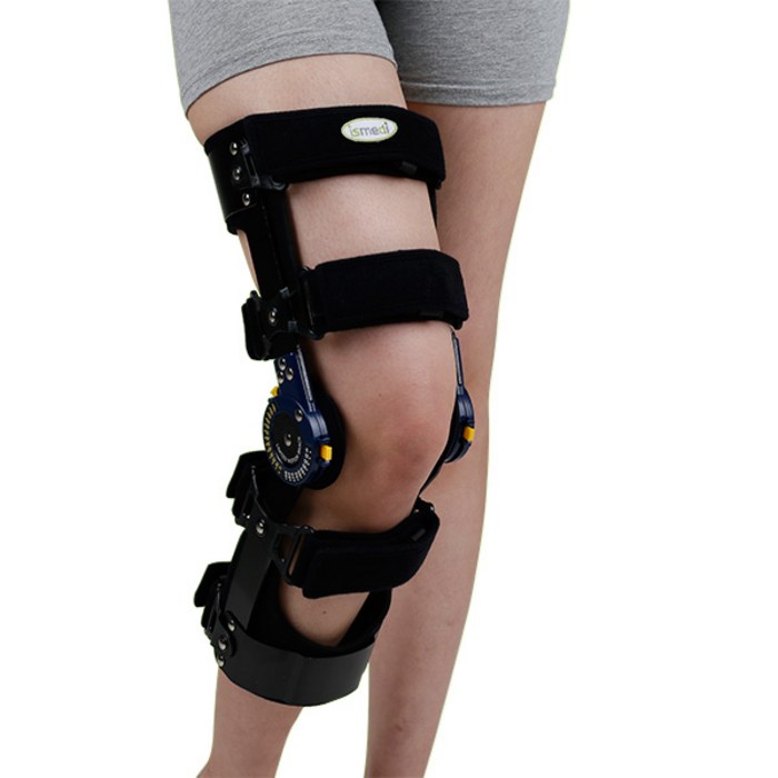 이즈메디 의료용 각도조절 무릎보조기 ACL BRACE - 전방십자인대, 좌-L 대표 이미지 - 무릎보조기 추천