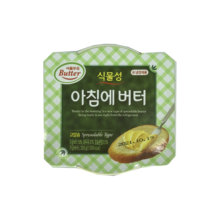 CoCoPink / 식물성 아침에버터 200g, 1개 대표 이미지 - 식물성 버터 추천