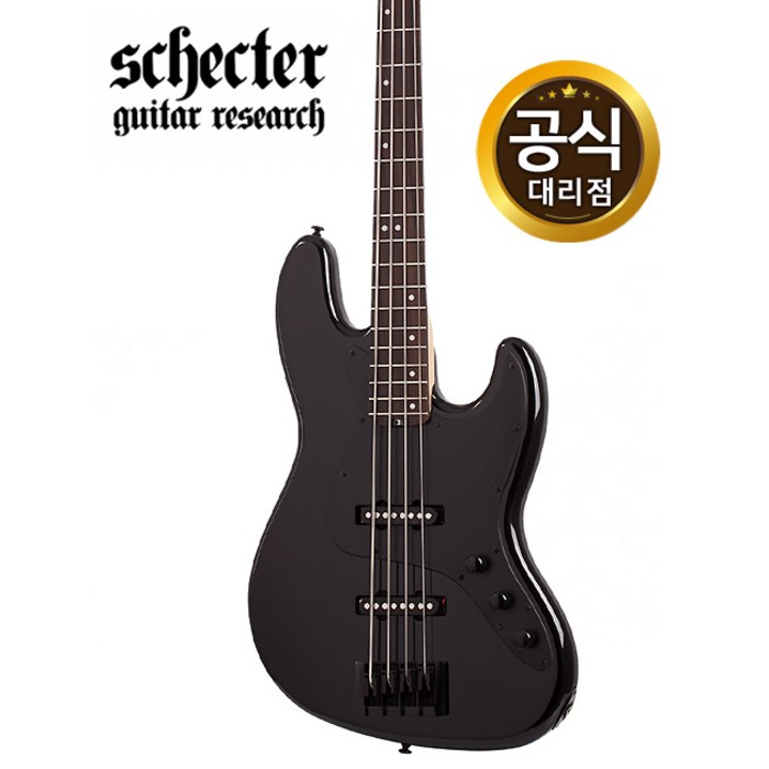 Schecter 쉑터 베이스 J-4 ROSEWOOD FB G BLK 대표 이미지 - 쉑터 기타 추천