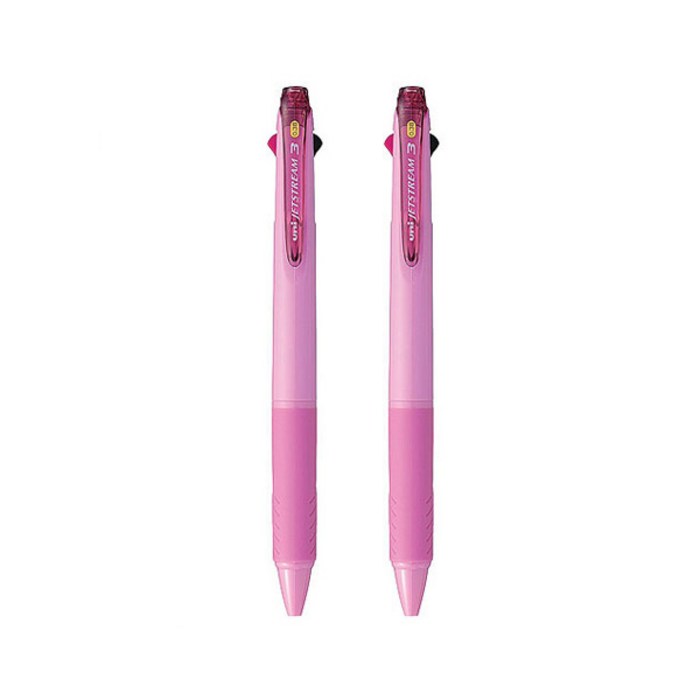 제트스트림 3색볼펜 0.38mm, 베이비핑크, 2개입 대표 이미지 - 제트스트림 볼펜 추천