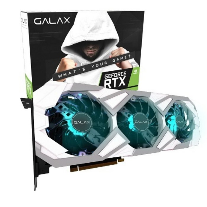 GALAX 지포스 그래픽카드 RTX 3090 EX Gamer WHITE OC D6X 24GB 대표 이미지 - RTX 3090 추천