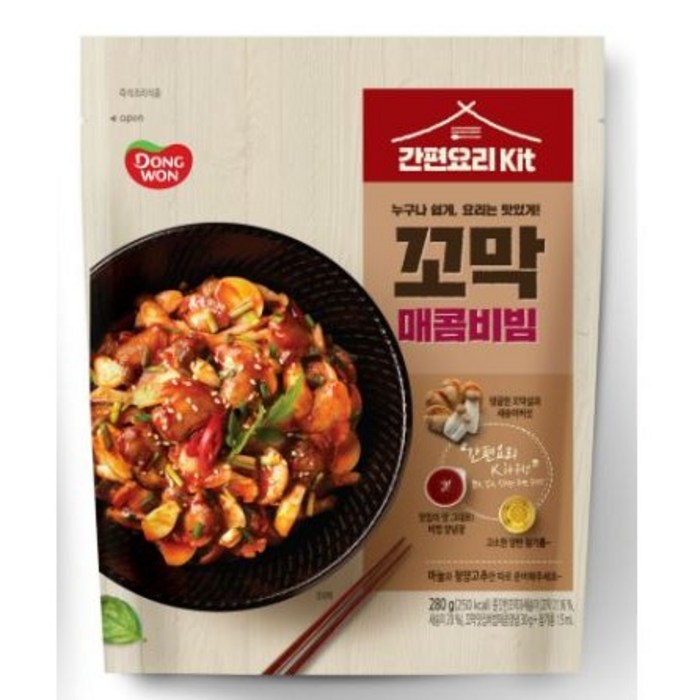 동원 간편요리 KIT 꼬막매콤비빔, 280g, 2개 대표 이미지 - 연안식당 추천