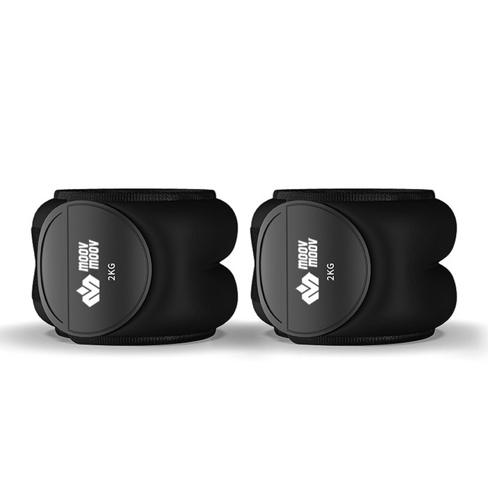 뭅뭅 발목 손목 모래주머니 중량밴드, 4kg (2kg x 2개입) 대표 이미지 - 모래 주머니 추천