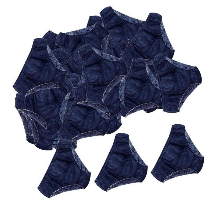 50pcs 여행 일회용 부직포 여성용 스파 팬티 속옷 위생 관리-화이트/핑크/블루 대표 이미지 - 일회용 속옷 추천