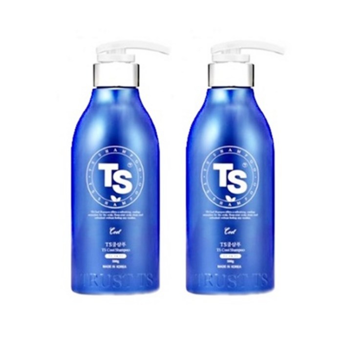 TS 쿨 샴푸, 2개, 500g 대표 이미지 - TS 샴푸 추천
