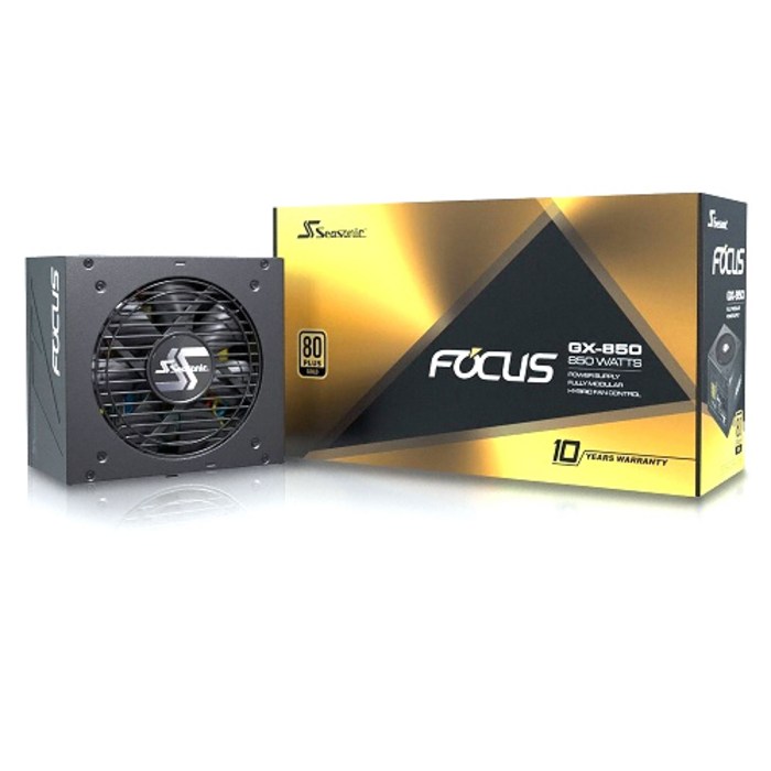 시소닉 FOCUS GOLD GX-850 Full Modular SSR-850FX 대표 이미지 - 컴퓨터 파워 추천