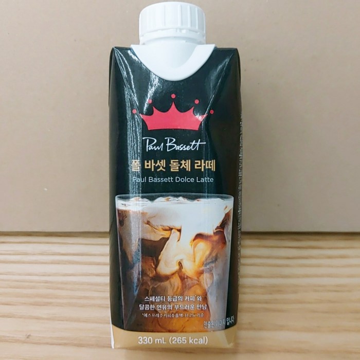 폴바셋 돌체라떼 330ml 6개입 1박스 대표 이미지 - 폴바셋 추천