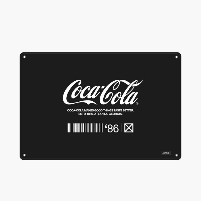 코카콜라 캠핑 그라운드 시트 바닥 방수포, 돗자리