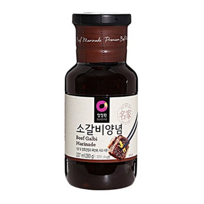 청정원 소갈비양념, 280g, 3개 대표 이미지 - 소갈비양념 추천