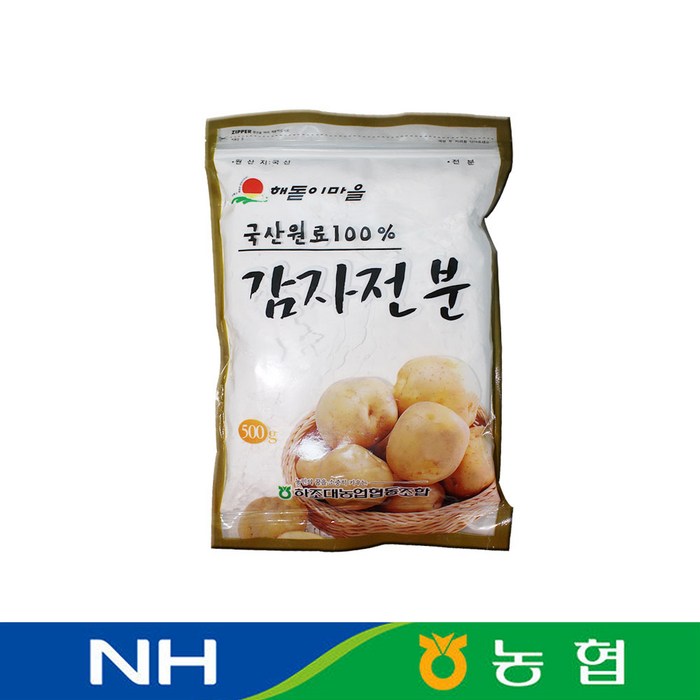 농협 100% 국산 감자전분 500g, 1개 대표 이미지 - 감자전분 추천