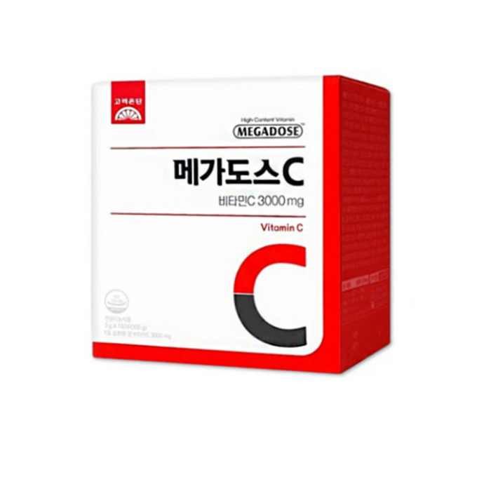 메가도스C 3000 100포 x 2개 200포 157299, 300g 대표 이미지 - 리포좀 비타민C 추천