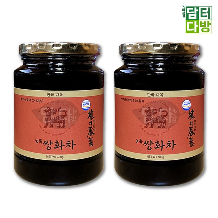 [1+1묶음] 한국 다복 농축 쌍화차(쌍액) 600g 대표 이미지 - 쌍화스틱 추천