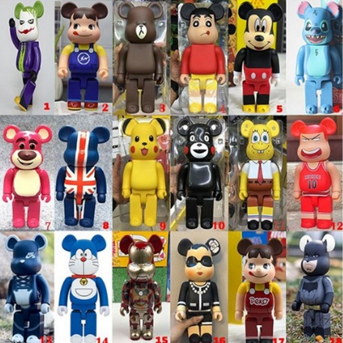 공꾸(공간꾸미기) 베어브릭 400% bearbrick 피규어 28cm 18종, 12번 대표 이미지 - 베어브릭 추천