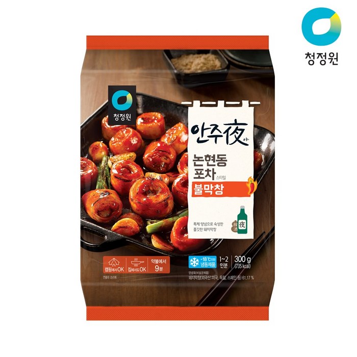 청정원 안주야 불막창 300g x 2개, 단품 대표 이미지 - 불막창 추천