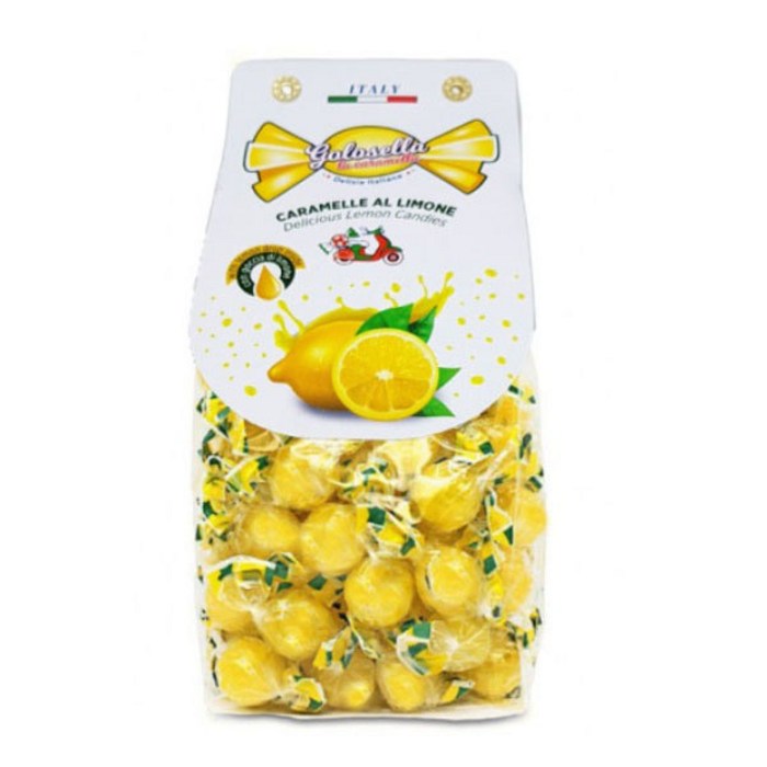 골로셀라 사포리디 이탈리아 레몬 캔디200g, 200g, 1개 대표 이미지 - 이탈리아 레몬사탕 추천