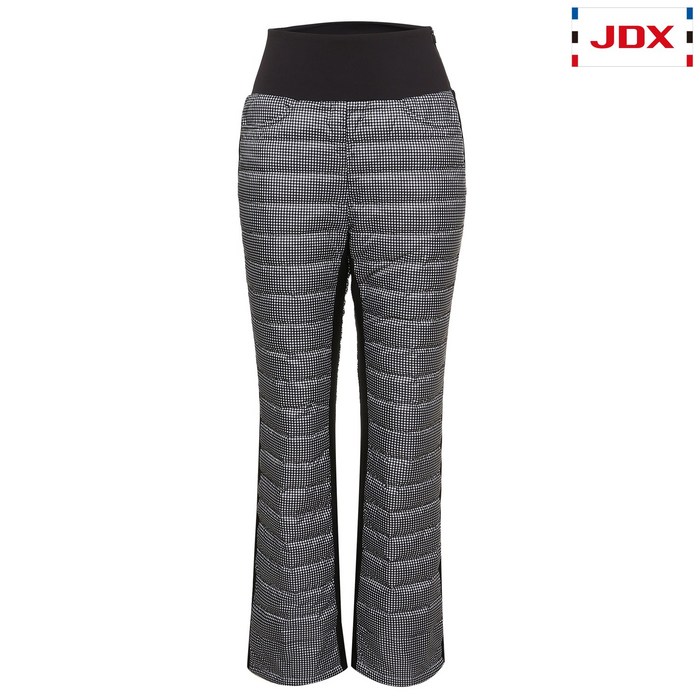 [JDX] 여성 쉐이프 케어 패턴 다운 팬츠(X2RWPTW58BK)