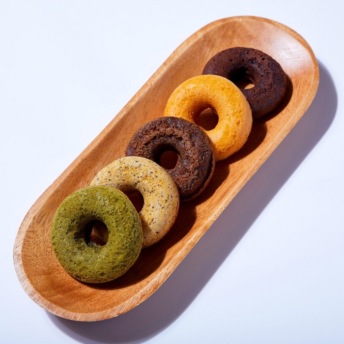 빵다 미니프로틴도넛 5가지맛세트(30g X 10개입 1봉지 2개입) 글루텐프리 프로틴빵, 초코+치즈+커피+녹차+얼그레이 대표 이미지 - 프로틴 도넛 추천
