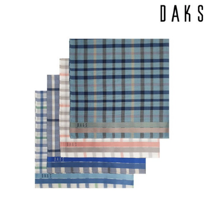 [AK PLAZA] [닥스] 선염 손수건 (D) DEL1101 대표 이미지 - 닥스 손수건 추천