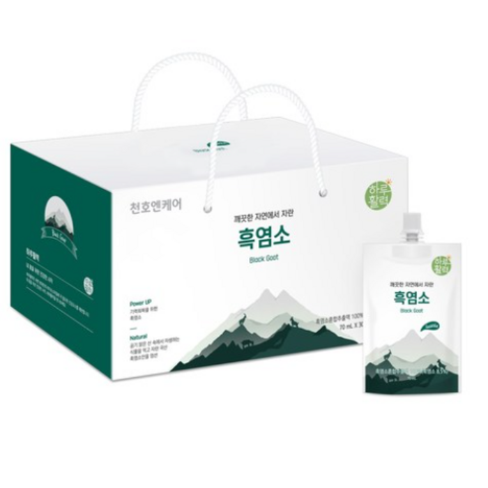 천호엔케어 하루활력 깨끗한 자연에서 자란 흑염소, 70ml, 270개 대표 이미지 - 흑염소 진액 추천