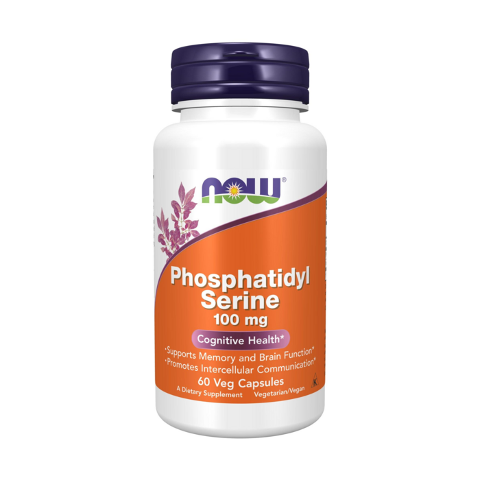 나우푸드 포스파티딜 세린 100mg 베지 캡슐 글루텐 프리 비건, 60개입, 1개 대표 이미지 - 포스파티딜세린 추천