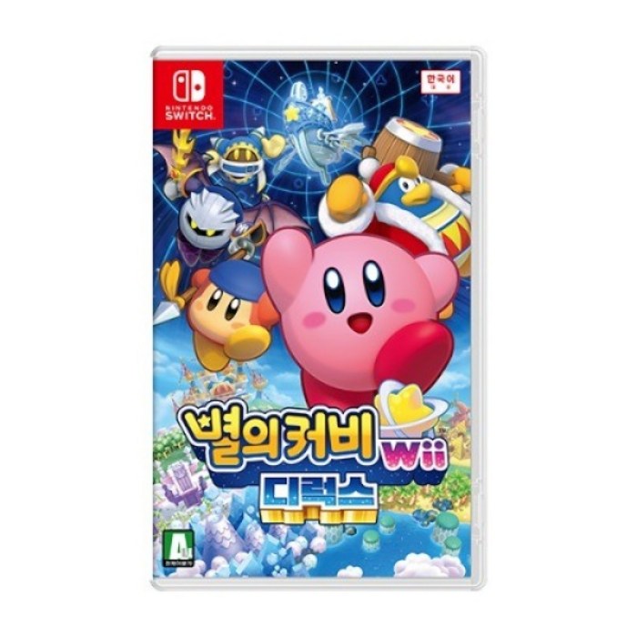 닌텐도 스위치 별의 커비 Wii 디럭스 게임타이틀 대표 이미지 - 별의커비 추천