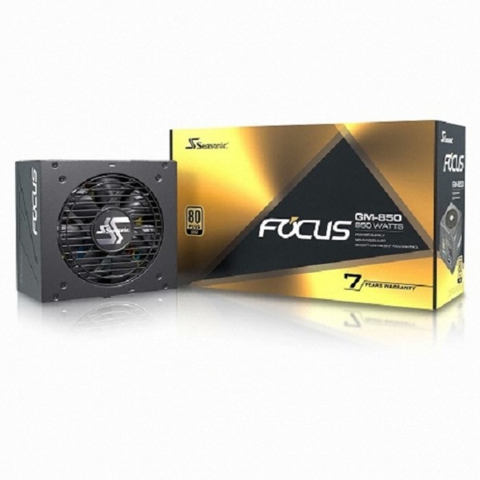 시소닉 FOCUS GOLD GM-850 Modular 파워 (ATX 850W), 선택하세요 대표 이미지 - 컴퓨터 파워 추천