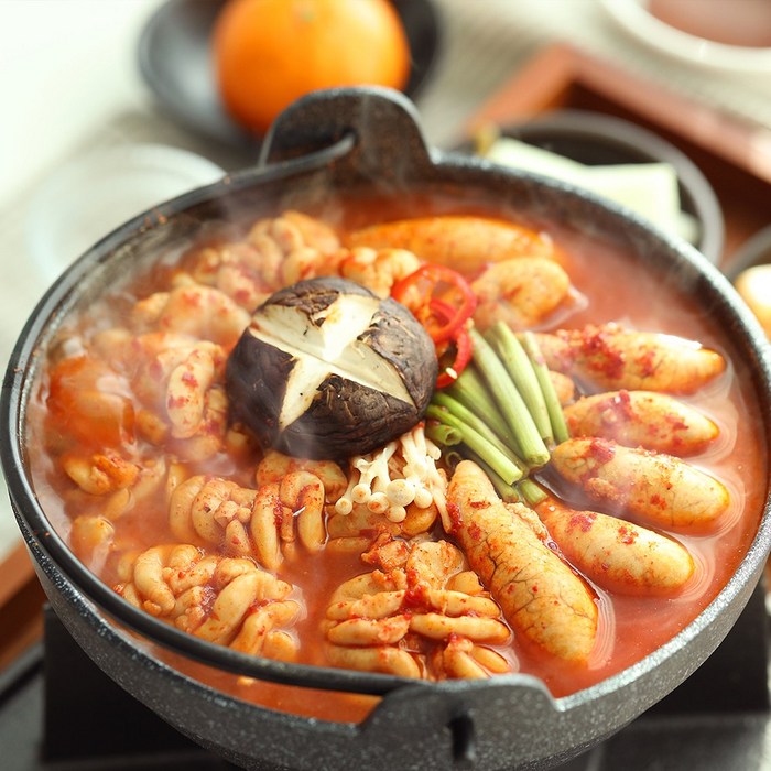 셰프애찬 뜨끈뜨끈한 수제 알탕 (4인분) 얼큰 양념 곤이 동태탕 찌개, 720g 대표 이미지 - 연안식당 추천