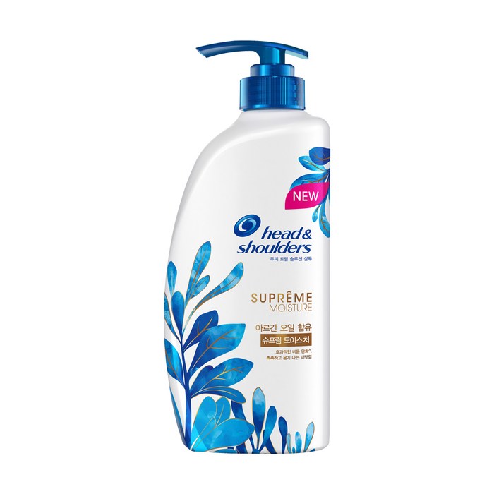 Head & Shoulders 헤드앤숄더 수프림 모이스처 샴푸 Supreme Moisture Shampoo, 750ml, 1개 대표 이미지 - 아르간 오일 추천