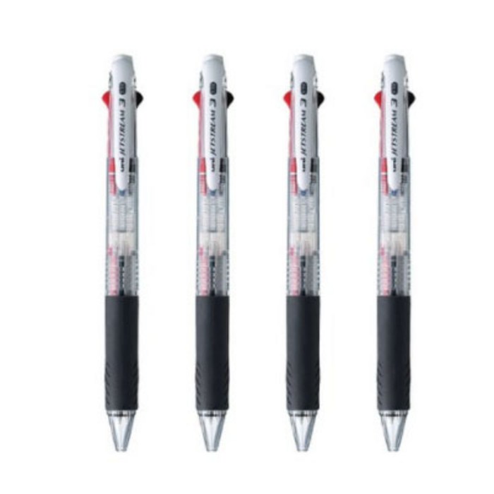 제트스트림 3색 볼펜 0.38mm, T, 4개 대표 이미지 - 제트스트림 볼펜 추천