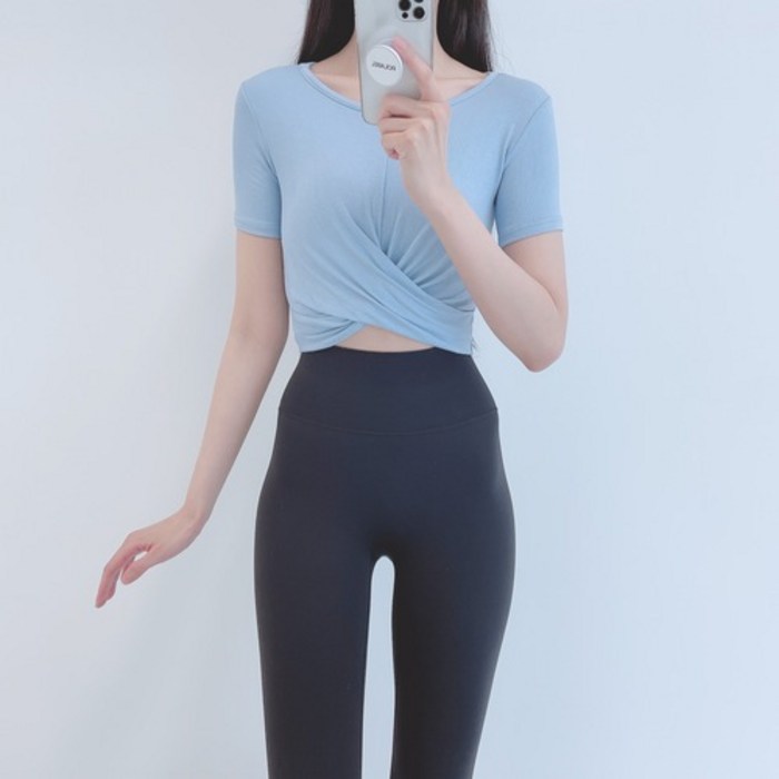 로라벨 차트 필라테스복 요가복 커버업 운동복 대표 이미지 - 애슬레저 룩 추천