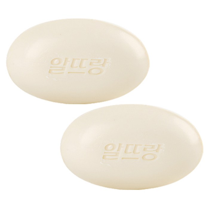 엘지생활건강 알뜨랑비누 화이트 130g 40개, 130g, 40개