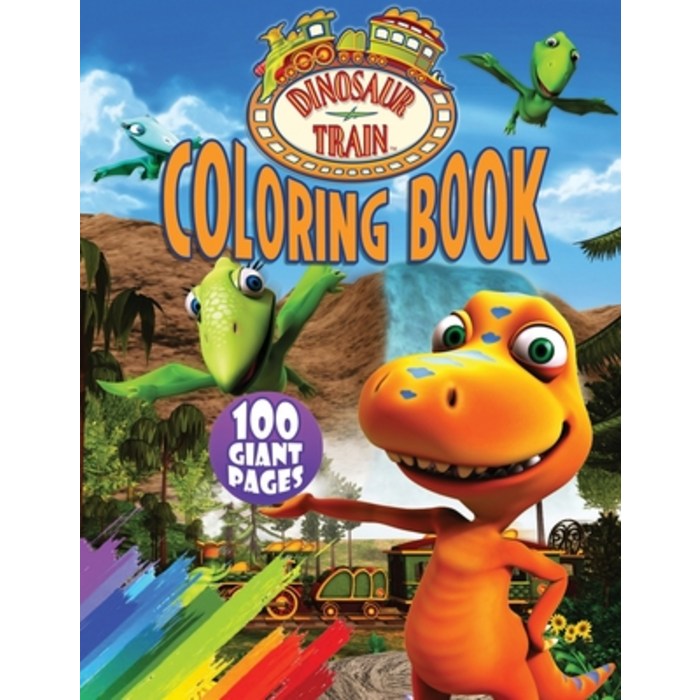 Dinosaur Train Coloring Book: Super Gift for Kids and Fans - Great Coloring Book with High Quality I... Paperback, Independently Published, English, 9798574805671