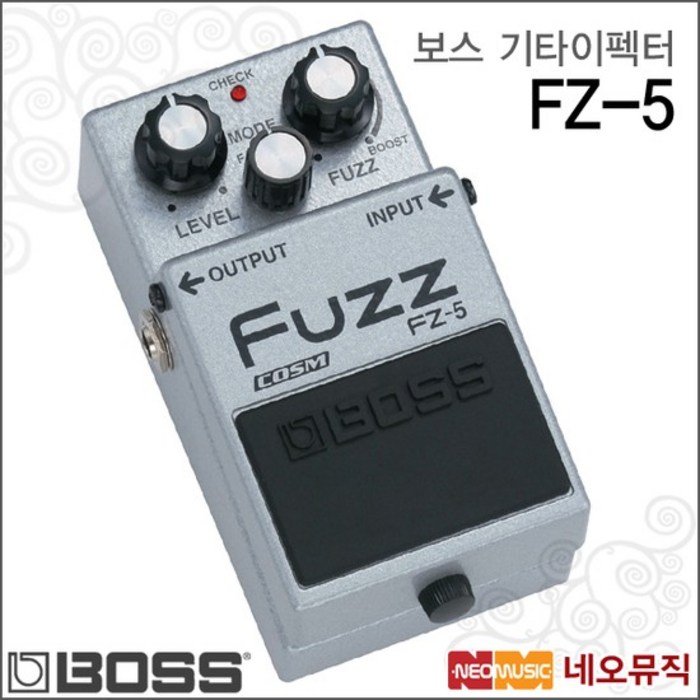 [보스기타이펙터] BOSS Guitar Effector FZ-5 FZ5 퍼즈 FUZZ 컴팩트 페달 꾹꾹이 페달이펙터, 보스 FZ-5 대표 이미지 - 꾹꾹이 이펙터 추천