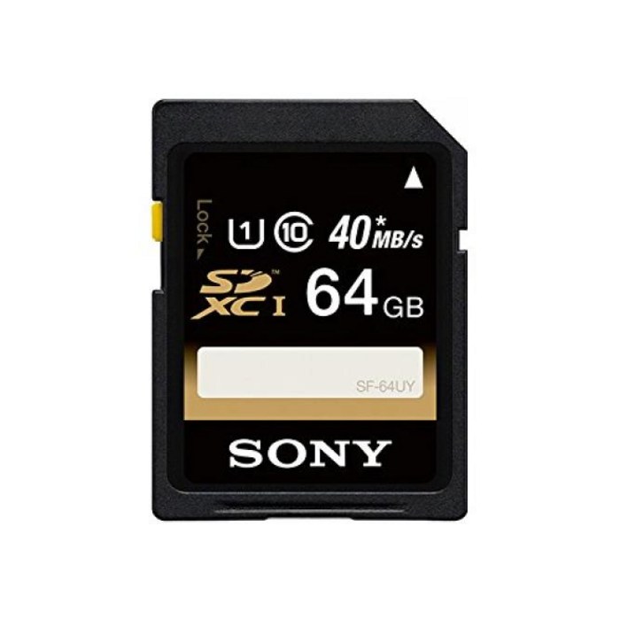 소니 SONY SDXC 카드 64GB Class10 UHSI 대응 SF64UY 