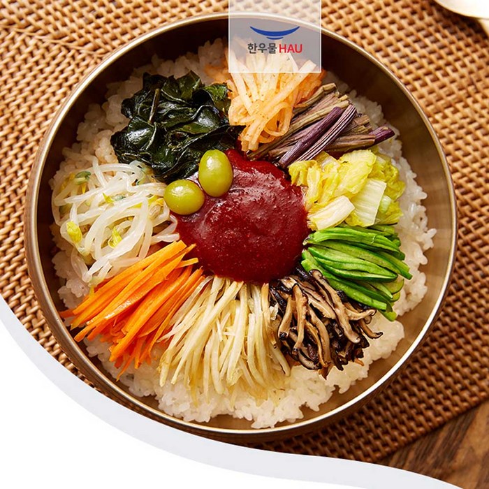 한우물 한끼해줘 전주비빔밥 250g x10봉, 10봉 대표 이미지 - 비빔밥 추천