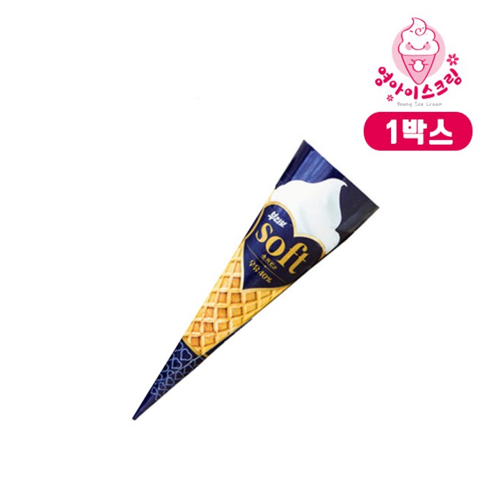 영아이스크림 해태제과 부라보 소프트콘 24개 1박스 아이스크림, 140ml