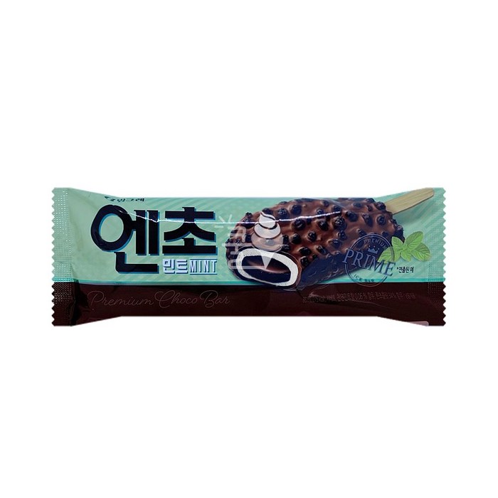 빙그레) 엔초민트바 1박스 (40개입), 1 대표 이미지 - 민트초코 아이스크림 추천