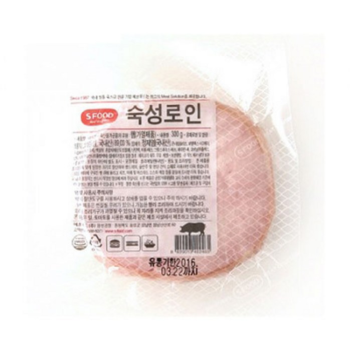에쓰푸드 숙성로인 (300g), 300g, 1개 대표 이미지 - 살치촌 추천