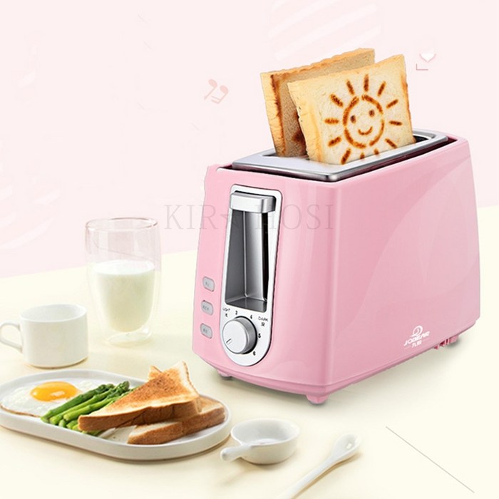 kirahosi 가정용 자동 토스트기 토스터기 데일리 샌드위치 3호 + 덧신 증정 Izjreeh, 핑크 2세트