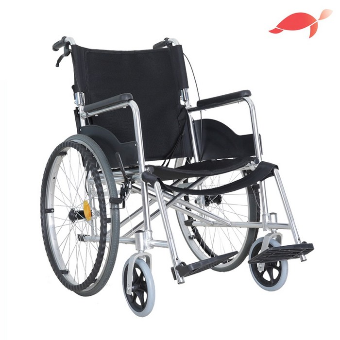 라이프헬퍼 경량 접이식 수동식 휠체어 10.5kg, 1개, A1 대표 이미지 - 전동휠체어 추천
