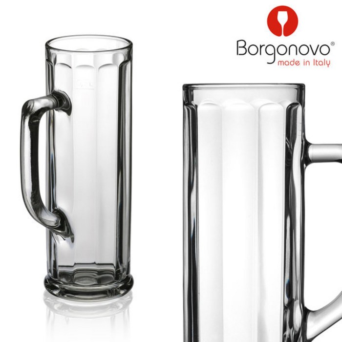 이태리 보르고노보 다누비어옵틱 맥주컵 300ML/맥주잔 대표 이미지 - 생맥주잔 추천