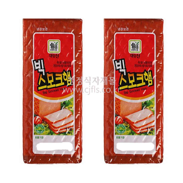 대림선 대림 빅스모크햄 1kg/김밥/샌드위치/간식/ 대표 이미지 - 샌드위치 햄 맛있는거 추천